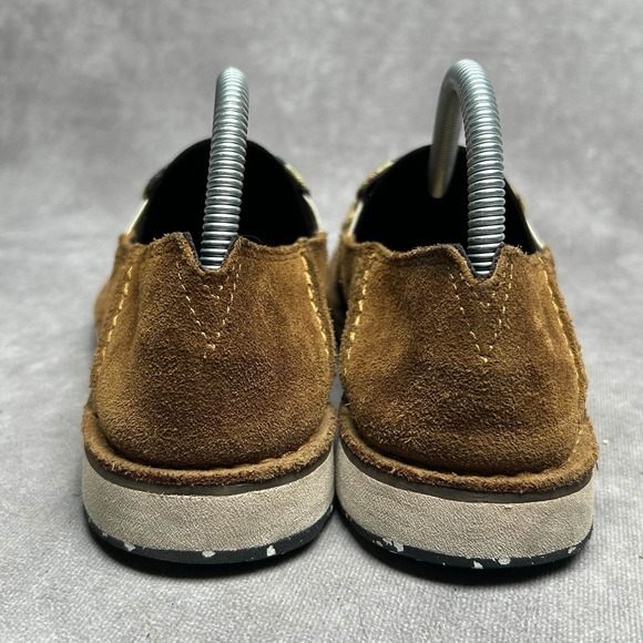 Ariat Cruiser Shoes Womens 8.5 Sunflower Brown Suede Slip On Loafers 10040356 - Picture 3 of 9